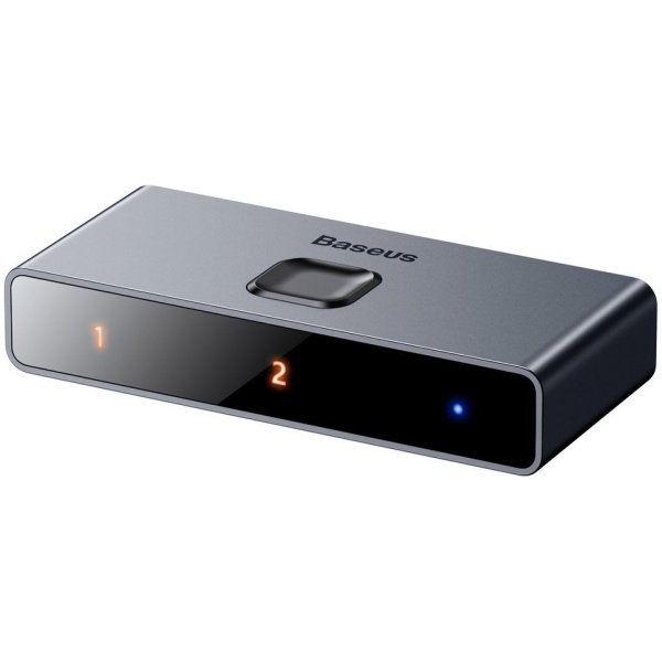 Baseus Matrix HDMI Splitter - HDMI Divider voor TV/Monitor - Grijs - Image 2