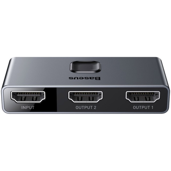 Baseus Matrix HDMI Splitter - HDMI Divider voor TV/Monitor - Grijs